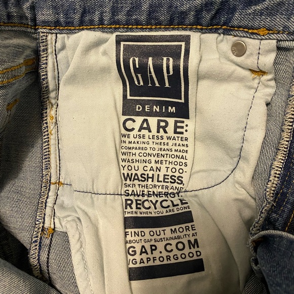 GAP Men’s Slim Jeans 34/36 Light Wash - Picture 7 of 10